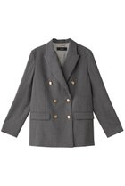 【アルアバイル/allureville】のリオペルダブルブレストジャケット 人気、トレンドファッション・服の通販 founy(ファニー) ファッション Fashion レディースファッション Fashion for Women アウター Coat / Outerwear Collection レディースジャケット・軽アウター Jackets ジャケット Jacket, Outerwear スリーブ Sleeve, Long Sleeve / Short Sleeve ロング Long, Long-Length thumbnail グレー2|ID: prp329100004155781 ipo3291000000032949977