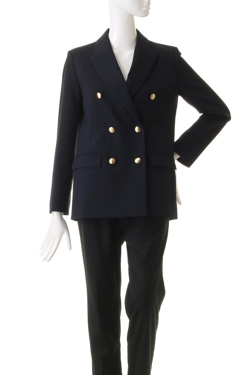 【アルアバイル/allureville】のリオペルダブルブレストジャケット 人気、トレンドファッション・服の通販 founy(ファニー) ファッション Fashion レディースファッション Fashion for Women アウター Coat / Outerwear Collection レディースジャケット・軽アウター Jackets ジャケット Jacket, Outerwear スリーブ Sleeve, Long Sleeve / Short Sleeve ロング Long, Long-Length other-2|ID: prp329100004155781 ipo3291000000032949982