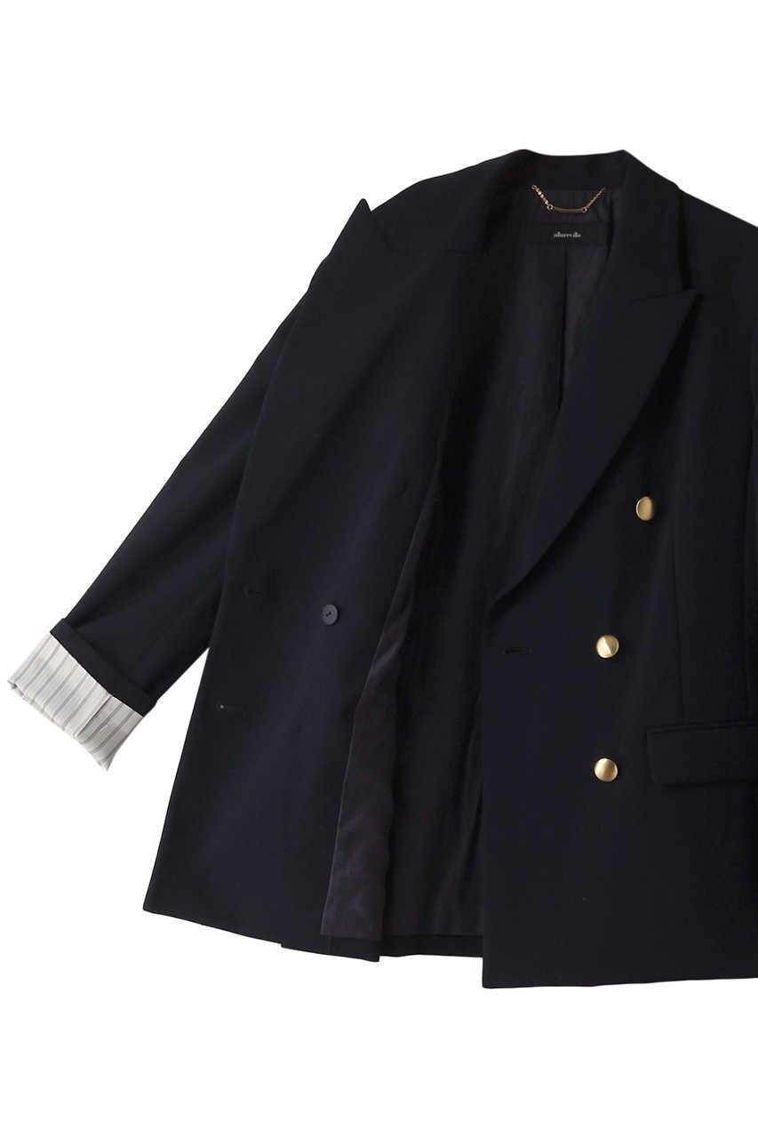 【アルアバイル/allureville】のリオペルダブルブレストジャケット 人気、トレンドファッション・服の通販 founy(ファニー) ファッション Fashion レディースファッション Fashion for Women アウター Coat / Outerwear Collection レディースジャケット・軽アウター Jackets ジャケット Jacket, Outerwear スリーブ Sleeve, Long Sleeve / Short Sleeve ロング Long, Long-Length other-6|ID: prp329100004155781 ipo3291000000032950003