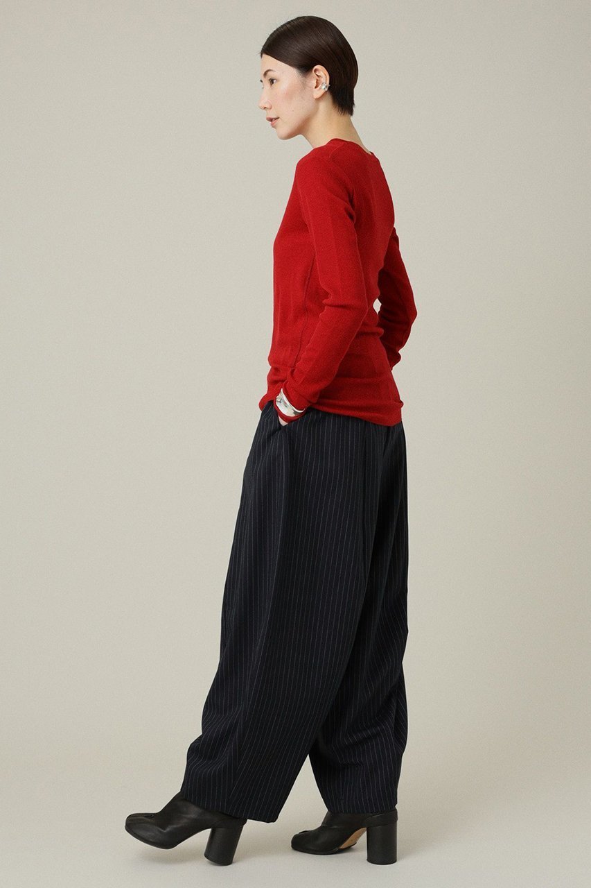【カレンソロジー/Curensology】のウールストレッチドロストパンツ 人気、トレンドファッション・服の通販 founy(ファニー) 　ファッション　Fashion　レディースファッション　Fashion for Women　パンツ　Pants & Trousers　ストライプ　Stripe, Striped Pattern　パターン　Pattern, Design Print　人気　Popular, Best Seller　無地　Plain, Solid Color　A/W・秋冬　Autumn/Winter　other-5|ID: prp329100004155787 ipo3291000000032927334
