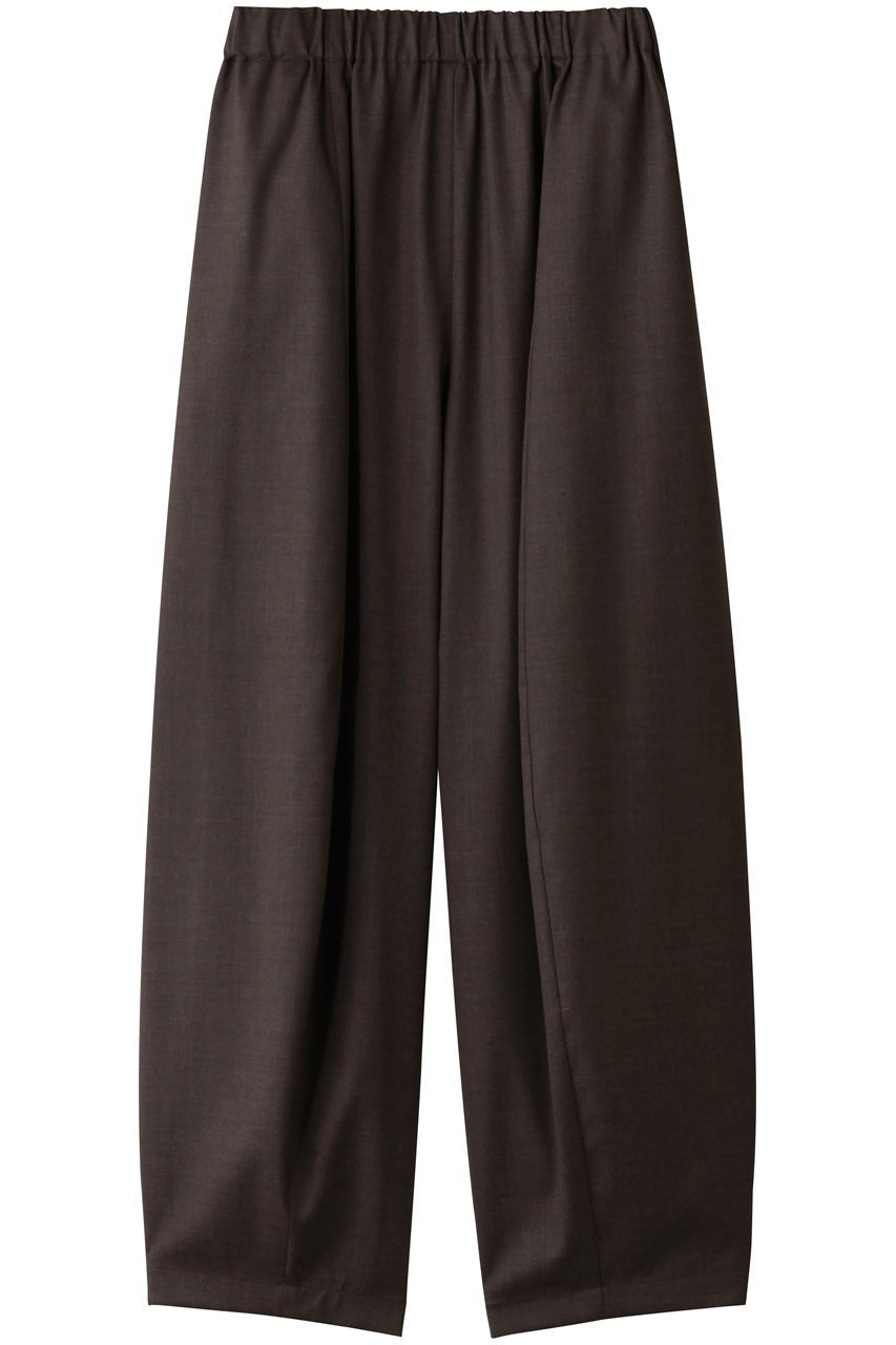 【カレンソロジー/Curensology】のウールストレッチドロストパンツ インテリア・キッズ・メンズ・レディースファッション・服の通販 founy(ファニー) 　ファッション　Fashion　レディースファッション　Fashion for Women　パンツ　Pants & Trousers　ストライプ　Stripe, Striped Pattern　パターン　Pattern, Design Print　人気　Popular, Best Seller　無地　Plain, Solid Color　A/W・秋冬　Autumn/Winter　ブラウン|ID: prp329100004155787 ipo3291000000034639527