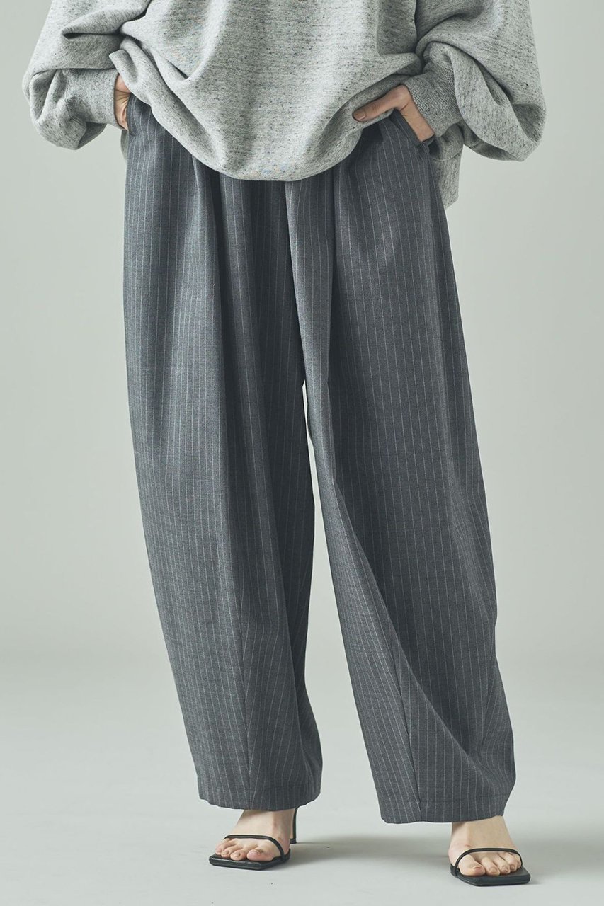 【カレンソロジー/Curensology】のウールストレッチドロストパンツ 人気、トレンドファッション・服の通販 founy(ファニー) 　ファッション　Fashion　レディースファッション　Fashion for Women　パンツ　Pants & Trousers　ストライプ　Stripe, Striped Pattern　パターン　Pattern, Design Print　人気　Popular, Best Seller　無地　Plain, Solid Color　A/W・秋冬　Autumn/Winter　other-2|ID: prp329100004155787 ipo3291000000035484301