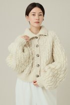 【カレンソロジー/Curensology】のロービングショートカーディガン 人気、トレンドファッション・服の通販 founy(ファニー) ファッション Fashion レディースファッション WOMEN トップス・カットソー Tops/Tshirt ニット Knit Tops カーディガン Cardigans おすすめ Recommend カーディガン Cardigan ハイネック High Neck ハンド Hand バランス Balance フレア Flare ボトム Bottom ワイド Wide 冬 Winter NEW・新作・新着・新入荷 New Arrivals thumbnail オフホワイト|ID: prp329100004155791 ipo3291000000028633483