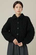 【カレンソロジー/Curensology】のロービングショートカーディガン 人気、トレンドファッション・服の通販 founy(ファニー) ファッション Fashion レディースファッション WOMEN トップス・カットソー Tops/Tshirt ニット Knit Tops カーディガン Cardigans おすすめ Recommend カーディガン Cardigan ハイネック High Neck ハンド Hand バランス Balance フレア Flare ボトム Bottom ワイド Wide 冬 Winter NEW・新作・新着・新入荷 New Arrivals thumbnail ブラック|ID: prp329100004155791 ipo3291000000028633484