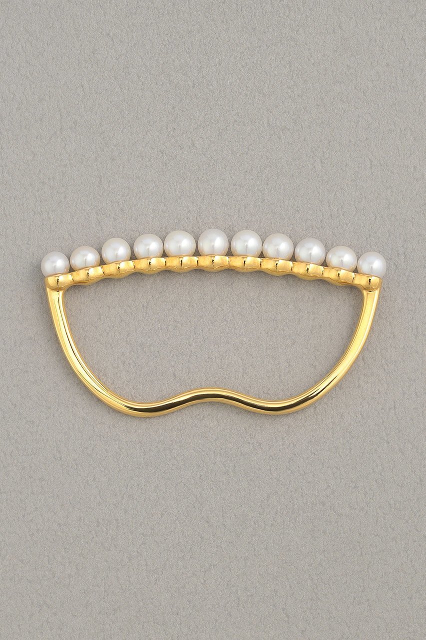 【プラス ヴァンドーム/Plus Vendome】のPEARL ダブル フィンガー リング 人気、トレンドファッション・服の通販 founy(ファニー) 　ファッション　Fashion　レディースファッション　WOMEN　ダブル　Double　パール　Pearl　other-5|ID: prp329100004155823 ipo3291000000031399630