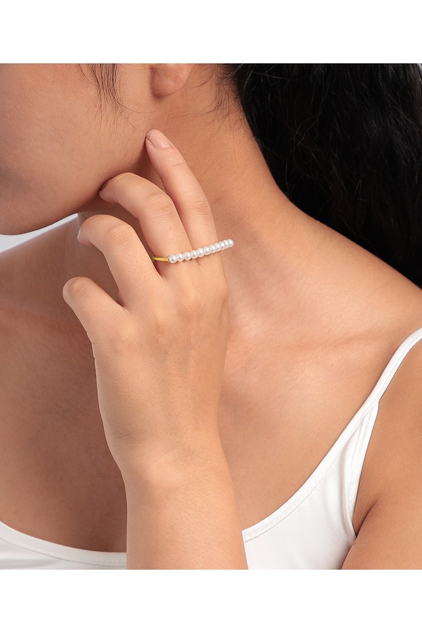 【プラス ヴァンドーム/Plus Vendome】のPEARL ダブル フィンガー リング 人気、トレンドファッション・服の通販 founy(ファニー) ファッション Fashion レディースファッション Fashion for Women ジュエリー Jewelry ダブル Double, Double-Breasted パール Pearl, Pearl Accent other-6|ID: prp329100004155823 ipo3291000000036177356