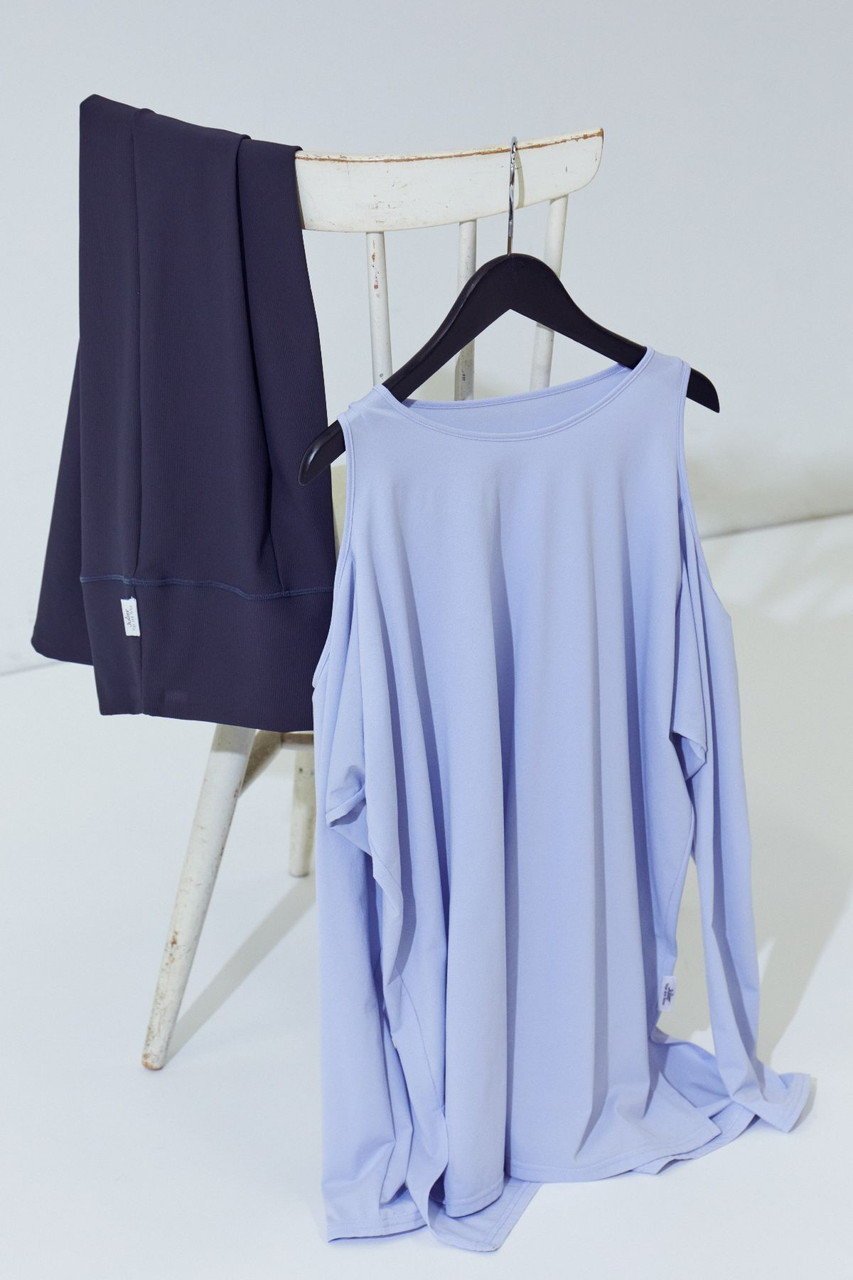 【ジュリエ/Julier】の【Julier meets MAOMI YUKI】リブストレッチセミフレアパンツ 人気、トレンドファッション・服の通販 founy(ファニー) 　ファッションモデル・俳優・女優　Models　女性　Women　優木まおみ　Yuki Maomi　ファッション　Fashion　レディースファッション　WOMEN　パンツ　Pants　スポーツウェア　Sportswear　スポーツ パンツ　Sports Pants　お家時間・ステイホーム　Home Time/Stay Home　ストレッチ　Stretch　スポーツ　Sports　ヨガ　Yoga　リラックス　Relax　ロング　Long　other-7|ID: prp329100004157693 ipo3291000000031399397