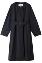 【ムーンバット/MOONBAT】の【SANYOCOATxHANWAY】 カラーレスコート 人気、トレンドファッション・服の通販 founy(ファニー) ファッション Fashion レディースファッション Fashion for Women アウター Coat / Outerwear Collection コート・ロングコート・ピーコート Long Coats, Peacoats & More なめらか Smooth, Silky Texture ベーシック Basic, Essential ロング Long, Long-Length エレガント 上品 Elegant thumbnail ネイビー|ID: prp329100004157695 ipo3291000000032946105