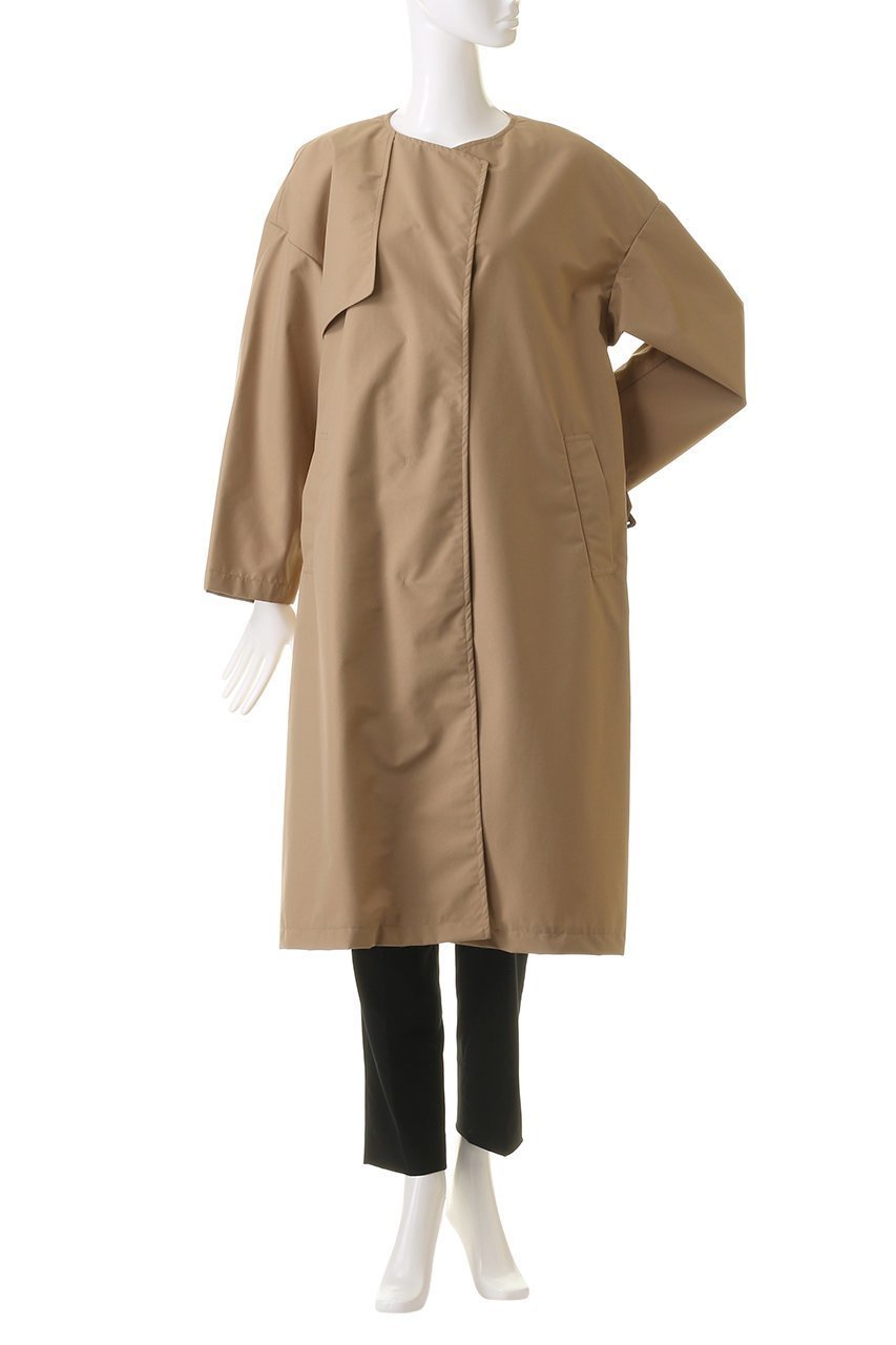 【ムーンバット/MOONBAT】の【SANYOCOATxHANWAY】 カラーレスコート 人気、トレンドファッション・服の通販 founy(ファニー) 　ファッション　Fashion　レディースファッション　Fashion for Women　アウター　Coat / Outerwear Collection　コート・ロングコート・ピーコート　Long Coats, Peacoats & More　なめらか　Smooth, Silky Texture　ベーシック　Basic, Essential　ロング　Long, Long-Length　エレガント 上品　Elegant　other-7|ID: prp329100004157695 ipo3291000000035580404