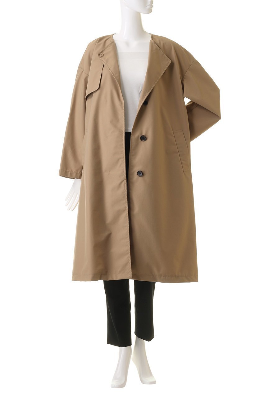 【ムーンバット/MOONBAT】の【SANYOCOATxHANWAY】 カラーレスコート 人気、トレンドファッション・服の通販 founy(ファニー) 　ファッション　Fashion　レディースファッション　Fashion for Women　アウター　Coat / Outerwear Collection　コート・ロングコート・ピーコート　Long Coats, Peacoats & More　なめらか　Smooth, Silky Texture　ベーシック　Basic, Essential　ロング　Long, Long-Length　エレガント 上品　Elegant　other-8|ID: prp329100004157695 ipo3291000000035580405