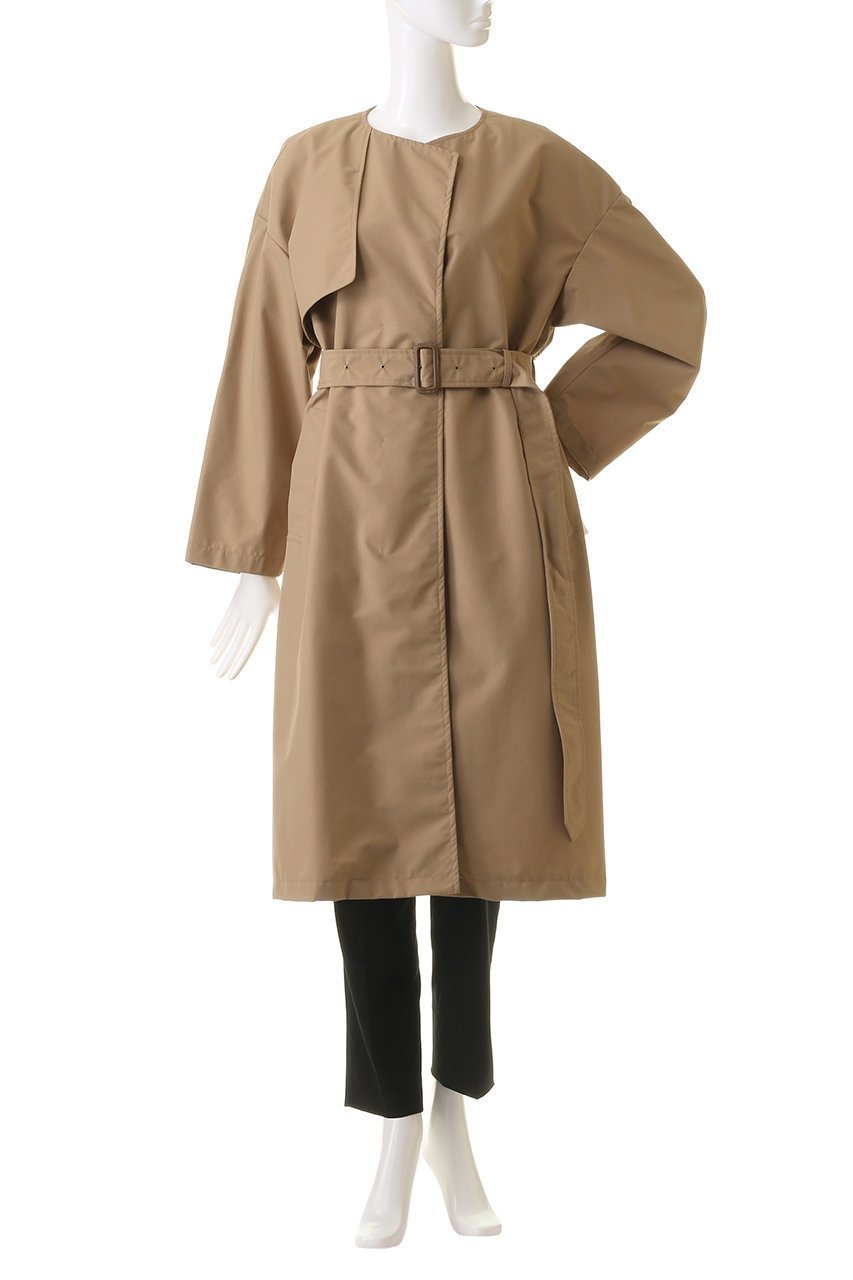 【ムーンバット/MOONBAT】の【SANYOCOATxHANWAY】 カラーレスコート 人気、トレンドファッション・服の通販 founy(ファニー) 　ファッション　Fashion　レディースファッション　Fashion for Women　アウター　Coat / Outerwear Collection　コート・ロングコート・ピーコート　Long Coats, Peacoats & More　なめらか　Smooth, Silky Texture　ベーシック　Basic, Essential　ロング　Long, Long-Length　エレガント 上品　Elegant　other-2|ID: prp329100004157695 ipo3291000000035684720