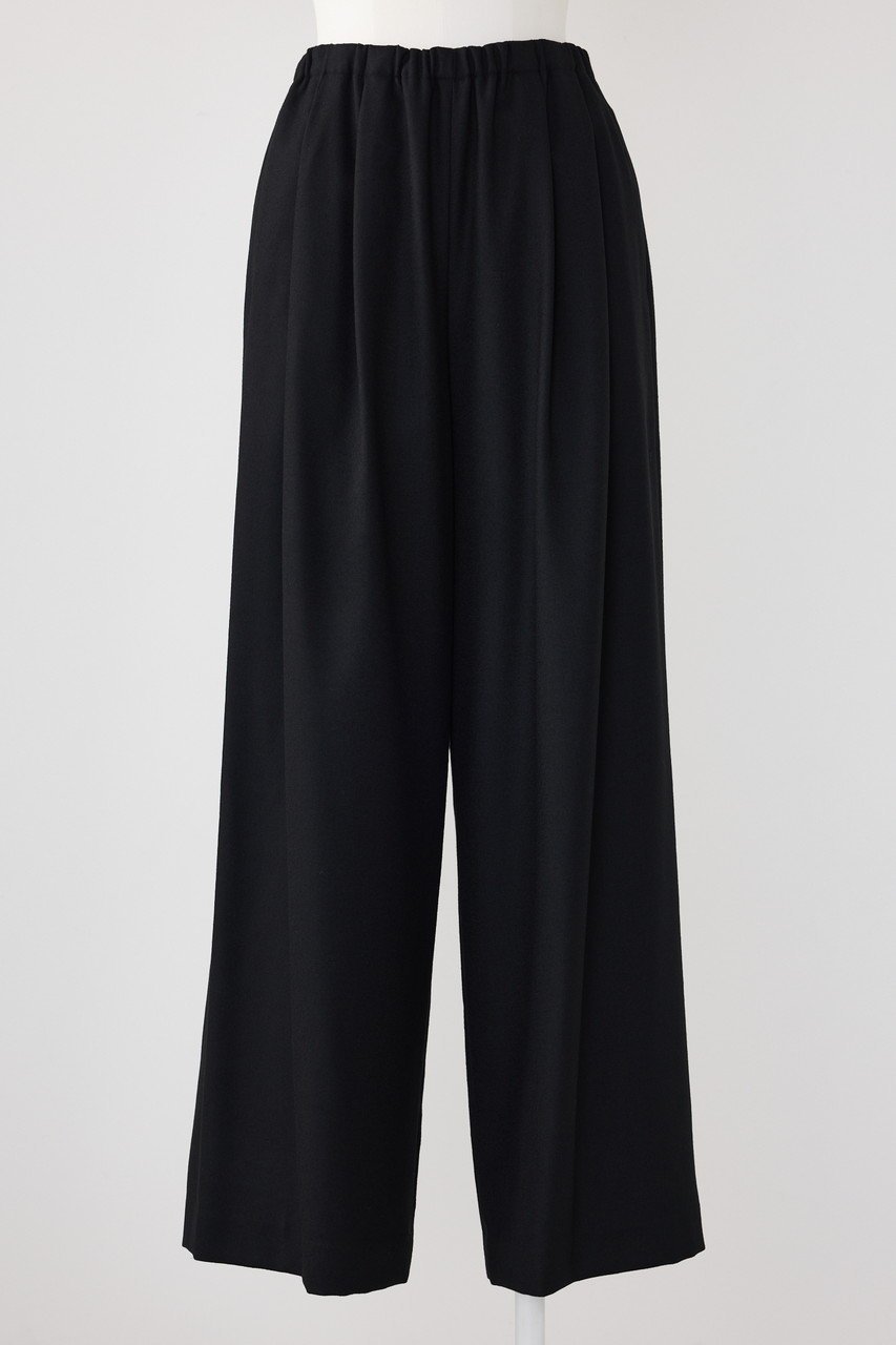 【エンフォルド/ENFOLD】のストレッチサキソニー リラックスゴムワイドTR 人気、トレンドファッション・服の通販 founy(ファニー) 　ファッション　Fashion　レディースファッション　Fashion for Women　パンツ　Pants & Trousers　人気　Popular, Best Seller　定番　Standard, Basic Item　 other-1|ID: prp329100004158384 ipo3291000000032941092