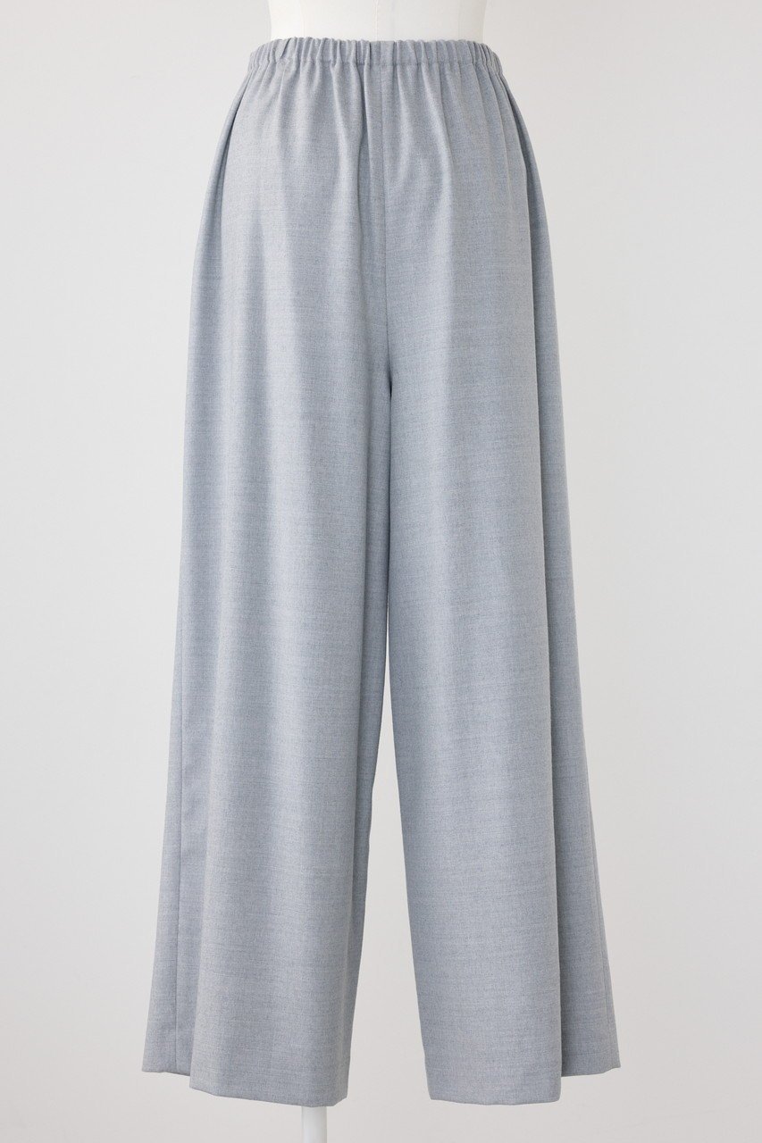 【エンフォルド/ENFOLD】のストレッチサキソニー リラックスゴムワイドTR 人気、トレンドファッション・服の通販 founy(ファニー) 　ファッション　Fashion　レディースファッション　Fashion for Women　パンツ　Pants & Trousers　人気　Popular, Best Seller　定番　Standard, Basic Item　other-3|ID: prp329100004158384 ipo3291000000032941135