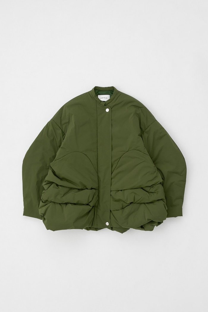 【エンフォルド/ENFOLD】のSOLOTEXツイル 立体ブルゾン インテリア・キッズ・メンズ・レディースファッション・服の通販 founy(ファニー) https://founy.com/ ファッション Fashion レディースファッション Fashion for Women アウター Coat / Outerwear Collection レディースジャケット・軽アウター Jackets ブルゾンジャケット・スポーティアウター Blouson Jackets エレガント 上品 Elegant ジャケット Jacket, Outerwear ツイル Twist, Twisted Detail フォルム Silhouette, Form ブルゾン Blouson, Bomber Jacket |ID: prp329100004158388 ipo3291000000035654558