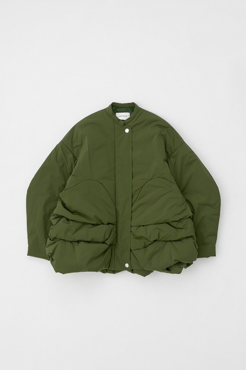 【エンフォルド/ENFOLD】のSOLOTEXツイル 立体ブルゾン 人気、トレンドファッション・服の通販 founy(ファニー) 　ファッション　Fashion　レディースファッション　Fashion for Women　アウター　Coat / Outerwear Collection　レディースジャケット・軽アウター　Jackets　ブルゾンジャケット・スポーティアウター　Blouson Jackets　エレガント 上品　Elegant　ジャケット　Jacket, Outerwear　ツイル　Twist, Twisted Detail　フォルム　Silhouette, Form　ブルゾン　Blouson, Bomber Jacket　 other-1|ID: prp329100004158388 ipo3291000000035654558