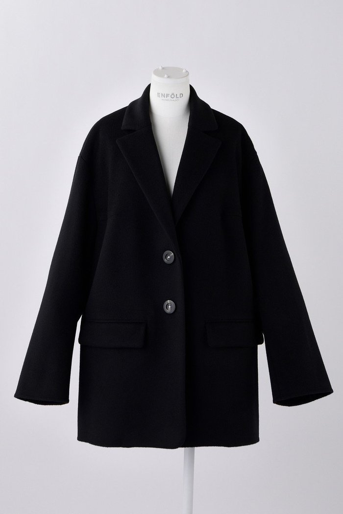 【エンフォルド/ENFOLD】のウールリバー 立体テーラーJK/ジャケット インテリア・キッズ・メンズ・レディースファッション・服の通販 founy(ファニー) https://founy.com/ ファッション Fashion レディースファッション Fashion for Women アウター Coat / Outerwear Collection レディースジャケット・軽アウター Jackets ジャケット Jacket, Outerwear スマート Smart, Elegant メンズ Men's, Menswear エレガント 上品 Elegant 定番 Standard, Basic Item |ID: prp329100004158389 ipo3291000000035654829