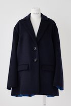 【エンフォルド/ENFOLD】のウールリバー 立体テーラーJK/ジャケット 人気、トレンドファッション・服の通販 founy(ファニー) ファッション Fashion レディースファッション Fashion for Women アウター Coat / Outerwear Collection レディースジャケット・軽アウター Jackets ジャケット Jacket, Outerwear スマート Smart, Elegant メンズ Men's, Menswear エレガント 上品 Elegant 定番 Standard, Basic Item thumbnail ダークネイビー|ID: prp329100004158389 ipo3291000000036603933