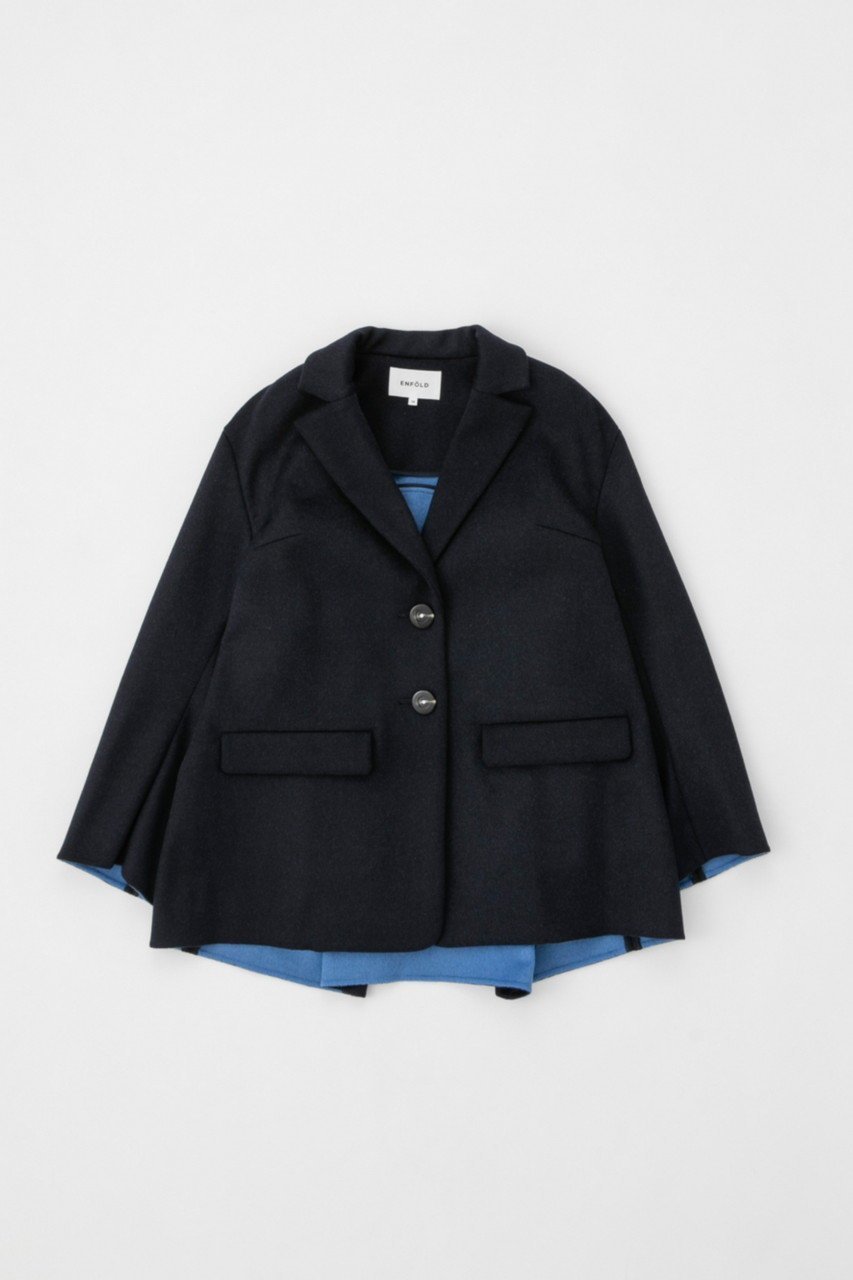 【エンフォルド/ENFOLD】のウールリバー 立体テーラーJK/ジャケット 人気、トレンドファッション・服の通販 founy(ファニー) ファッション Fashion レディースファッション Fashion for Women アウター Coat / Outerwear Collection レディースジャケット・軽アウター Jackets ジャケット Jacket, Outerwear スマート Smart, Elegant メンズ Men's, Menswear エレガント 上品 Elegant 定番 Standard, Basic Item other-5|ID: prp329100004158389 ipo3291000000036603941
