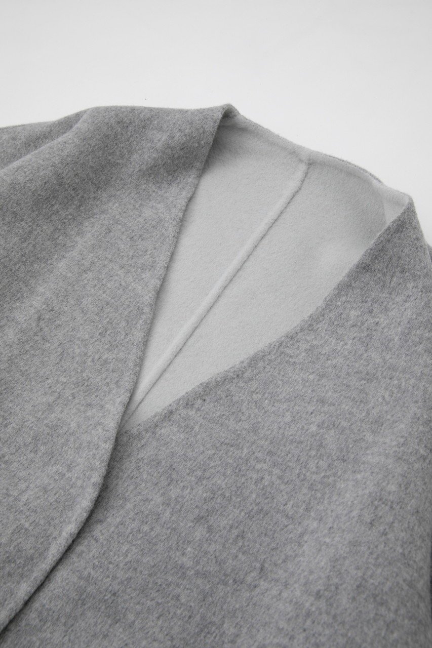 【エンフォルド/ENFOLD】のウールリバー ノーカラーワイドコート 人気、トレンドファッション・服の通販 founy(ファニー) 　ファッション　Fashion　レディースファッション　Fashion for Women　アウター　Coat / Outerwear Collection　コート・ロングコート・ピーコート　Long Coats, Peacoats & More　ロング　Long, Long-Length　ワイド　Wide, Wide Fit　other-6|ID: prp329100004158390 ipo3291000000036222590