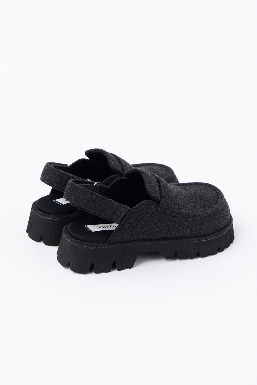 【エンフォルド/ENFOLD】のWinter クロッグサンダル 人気、トレンドファッション・服の通販 founy(ファニー) 　ファッション　Fashion　レディースファッション　Fashion for Women　冬　Winter / This Winter　インソール　Shoe Insole　サンダル　Sandals, Summer Shoes　スーツ　Suit, Formalwear　フラット　Flat, Flat Shoes　other-2|ID: prp329100004158391 ipo3291000000035614994