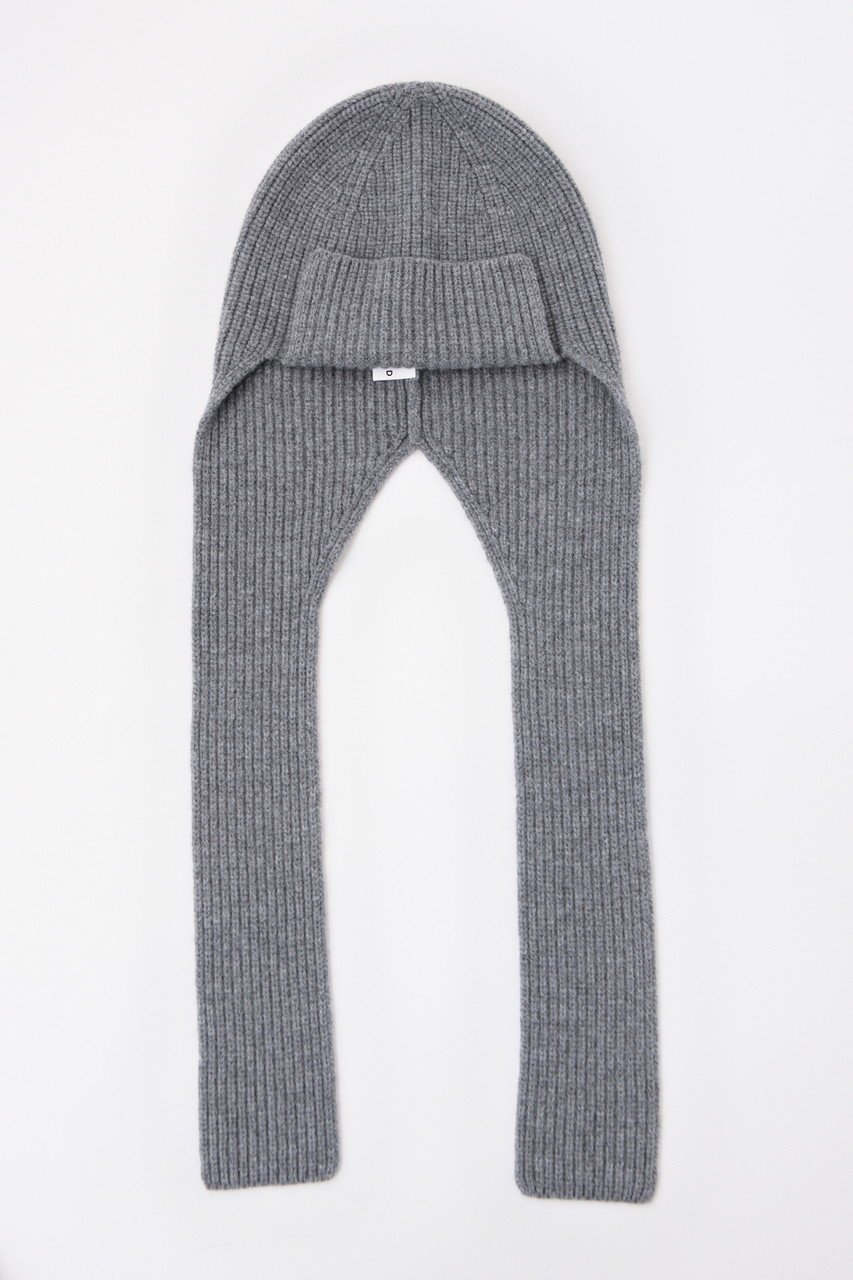 【エンフォルド/ENFOLD】のイヤーマフニット帽 インテリア・キッズ・メンズ・レディースファッション・服の通販 founy(ファニー) 　ファッション　Fashion　レディースファッション　Fashion for Women　トップス・カットソー　Cut & Sew Tops　ニット　Knit Tops & Sweaters　キャップ&ハット　Hats & Caps　キャップ　Cap, Baseball Cap　ベーシック　Basic, Essential　ワンポイント　One Point, Statement Accent　定番　Standard, Basic Item　帽子　Hat, Headwear　畦　Ribbed Knit　チャコールグレー|ID: prp329100004158393 ipo3291000000035801598