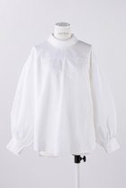 【エンフォルド/ENFOLD】のC/Siタイプライター Orb P.O/プルオーバー 人気、トレンドファッション・服の通販 founy(ファニー) ファッション Fashion レディースファッション Fashion for Women トップス・カットソー Cut & Sew Tops シャツ・ブラウス・オフィスカジュアル Elegant Blouses & Button-Ups カジュアルプルオーバー・ニットトップス Pullovers & Knit Tops / Casual Pullovers スリット Slit, Slit Detail スリーブ Sleeve, Long Sleeve / Short Sleeve タイプライター Typewriter Fabric, Crisp Cotton ロング Long, Long-Length thumbnail オフホワイト|ID: prp329100004158400 ipo3291000000032890696