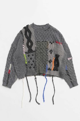 【メゾンスペシャル/MAISON SPECIAL】のCable Knitting Stitch Knit Tops/ケーブルステッチニット 人気、トレンドファッション・服の通販 founy(ファニー) ファッション Fashion レディースファッション WOMEN トップス・カットソー Tops/Tshirt ニット Knit Tops プルオーバー Pullover おすすめ Recommend ガーリー Girly チュール Tulle レース Race 冬 Winter |ID:prp329100004158402