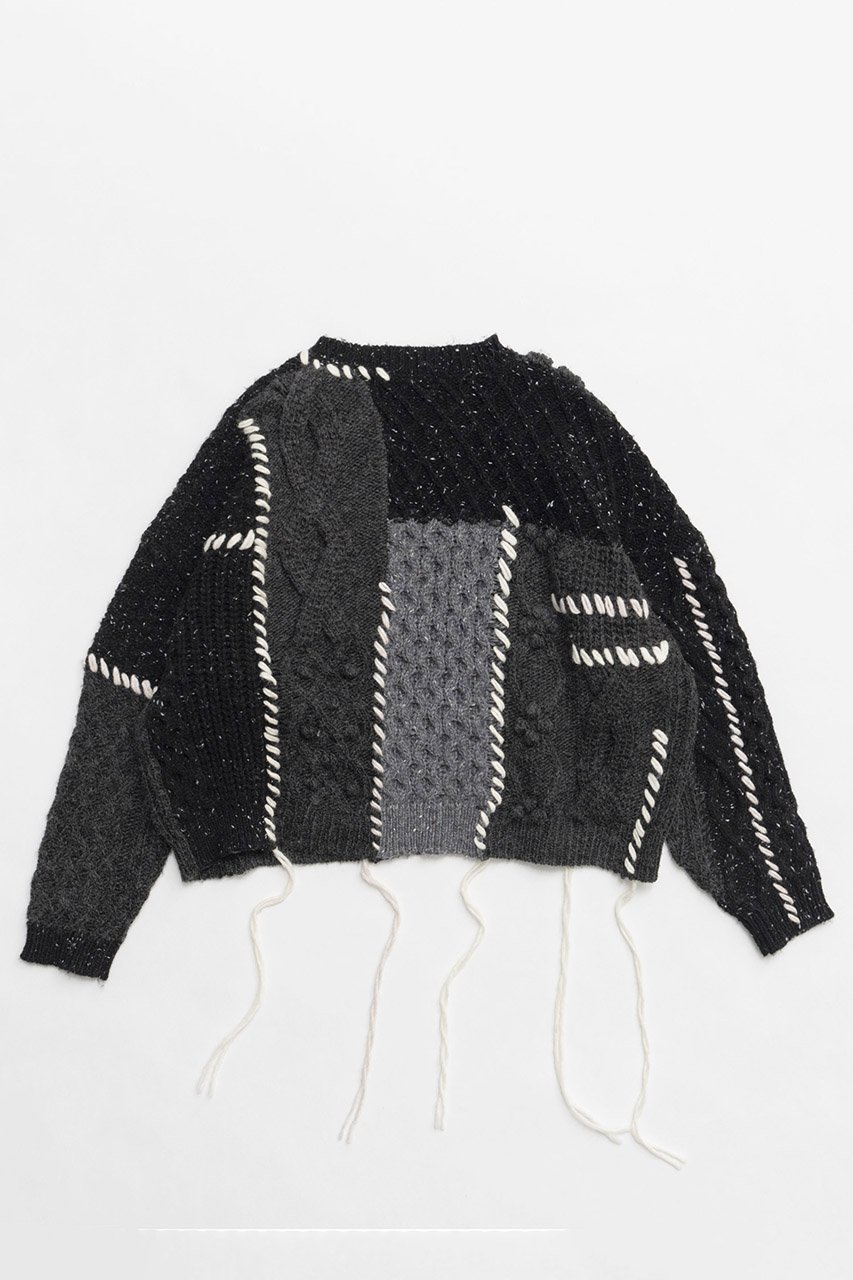 【メゾンスペシャル/MAISON SPECIAL】のCable Knitting Stitch Knit Tops/ケーブルステッチニット 人気、トレンドファッション・服の通販 founy(ファニー) 　ファッション　Fashion　レディースファッション　WOMEN　トップス・カットソー　Tops/Tshirt　ニット　Knit Tops　プルオーバー　Pullover　おすすめ　Recommend　ガーリー　Girly　チュール　Tulle　レース　Race　冬　Winter　other-2|ID: prp329100004158402 ipo3291000000031398595