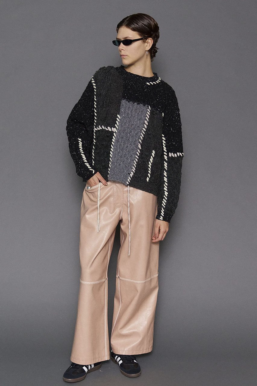 【メゾンスペシャル/MAISON SPECIAL】のCable Knitting Stitch Knit Tops/ケーブルステッチニット 人気、トレンドファッション・服の通販 founy(ファニー) 　ファッション　Fashion　レディースファッション　WOMEN　トップス・カットソー　Tops/Tshirt　ニット　Knit Tops　プルオーバー　Pullover　おすすめ　Recommend　ガーリー　Girly　チュール　Tulle　レース　Race　冬　Winter　other-6|ID: prp329100004158402 ipo3291000000031398603
