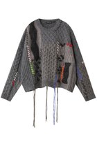【メゾンスペシャル/MAISON SPECIAL】のCable Knitting Stitch Knit Tops/ケーブルステッチニット GRY(グレー)|ID: prp329100004158402 ipo3291000000032954904