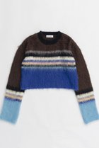 【メゾンスペシャル/MAISON SPECIAL】のMulti Border Short Length Knit Tops/マルチボーダーショートニットトップス 人気、トレンドファッション・服の通販 founy(ファニー) ファッション Fashion レディースファッション WOMEN トップス・カットソー Tops/Tshirt ニット Knit Tops プルオーバー Pullover コンパクト Compact セットアップ Set Up ボトム Bottom ボーダー Border ランダム Random NEW・新作・新着・新入荷 New Arrivals thumbnail BRN(ブラウン)|ID: prp329100004158403 ipo3291000000028684303