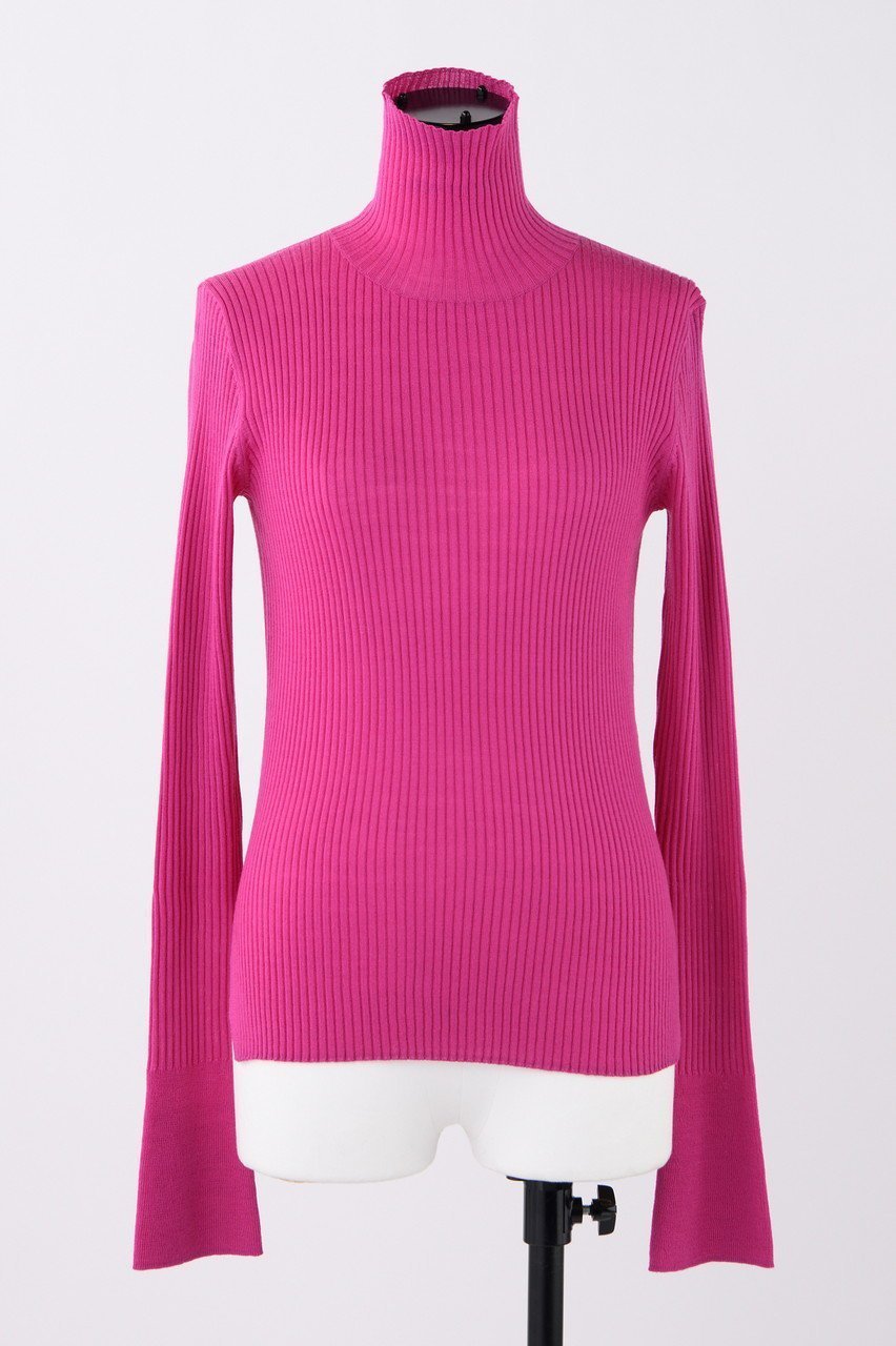 【ナゴンスタンス/nagonstans】のハイネックロングスリーブ インテリア・キッズ・メンズ・レディースファッション・服の通販 founy(ファニー) 　ファッション　Fashion　レディースファッション　Fashion for Women　トップス・カットソー　Cut & Sew Tops　ニット　Knit Tops & Sweaters　カジュアルプルオーバー・ニットトップス　Pullovers & Knit Tops / Casual Pullovers　ベスト　Vest, Waistcoat　定番　Standard, Basic Item　Flamingo|ID: prp329100004158410 ipo3291000000032894720