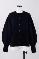 【ナゴンスタンス/nagonstans】のDouble C/Dカーディガン 人気、トレンドファッション・服の通販 founy(ファニー) ファッション Fashion レディースファッション Fashion for Women トップス・カットソー Cut & Sew Tops ニット Knit Tops & Sweaters カーディガン・羽織り Layered Style Cardigans カーディガン Cardigan, Knitwear スリット Slit, Slit Detail ボックス Boxy, Box Shape |ID:prp329100004158412