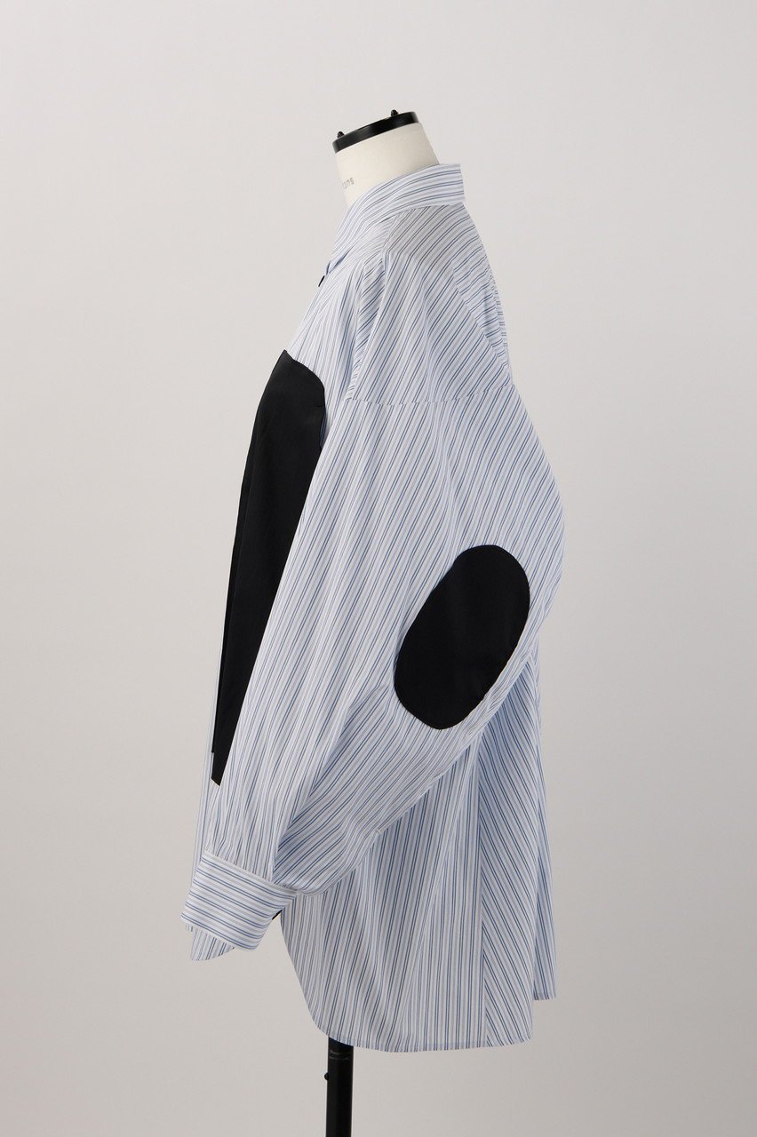 【ナゴンスタンス/nagonstans】の80 Stripe バイカラーPKT SH/シャツ 人気、トレンドファッション・服の通販 founy(ファニー) 　ファッション　Fashion　レディースファッション　Fashion for Women　トップス・カットソー　Cut & Sew Tops　シャツ・ブラウス・オフィスカジュアル　Elegant Blouses & Button-Ups　スリーブ　Sleeve, Long Sleeve / Short Sleeve　ポケット　Pocket, Pocket Detail　ロング　Long, Long-Length　定番　Standard, Basic Item　other-2|ID: prp329100004158413 ipo3291000000035823273