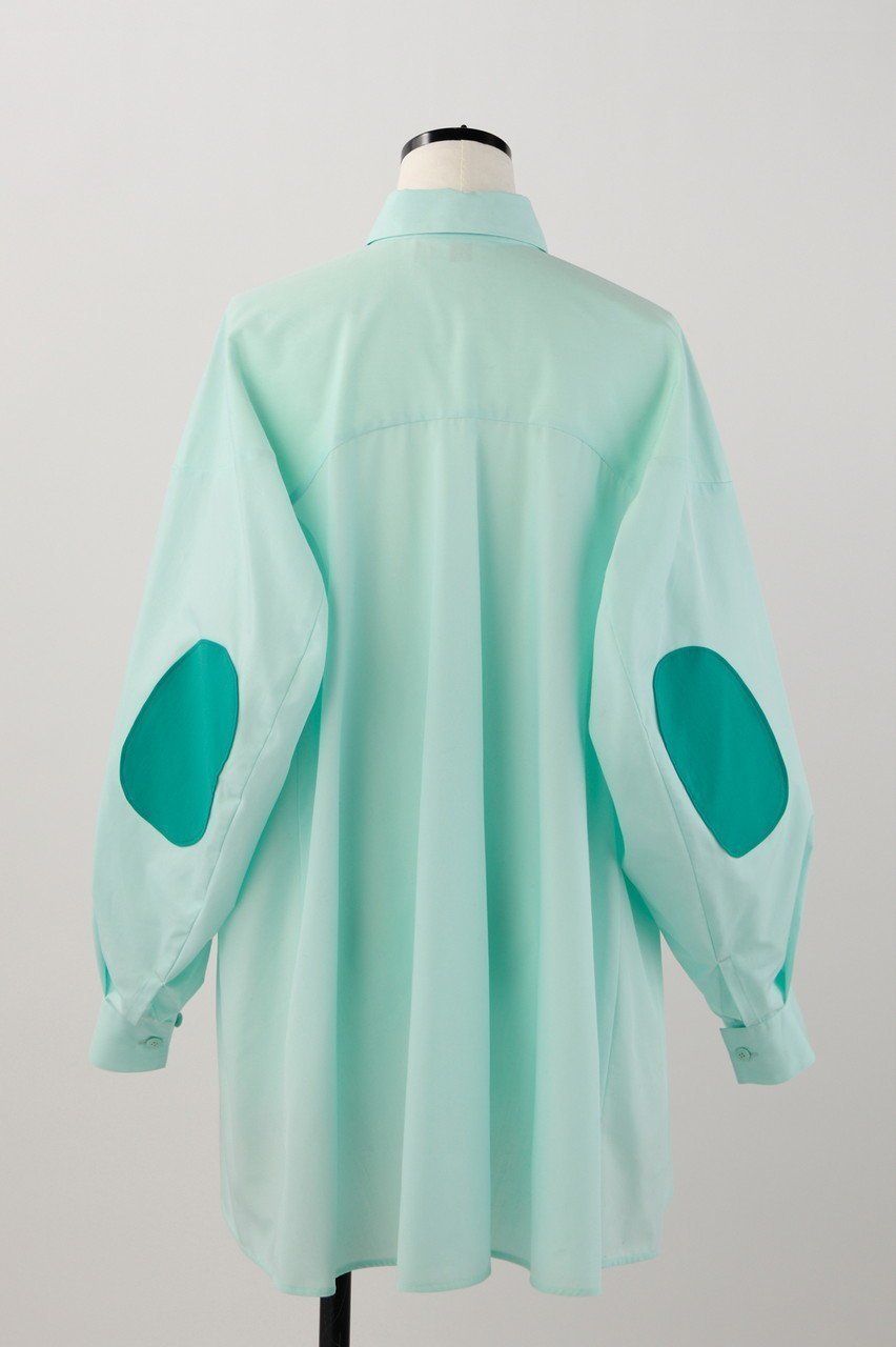 【ナゴンスタンス/nagonstans】のソフトブロード バイカラーPKT SH/シャツ 人気、トレンドファッション・服の通販 founy(ファニー) 　ファッション　Fashion　レディースファッション　Fashion for Women　トップス・カットソー　Cut & Sew Tops　シャツ・ブラウス・オフィスカジュアル　Elegant Blouses & Button-Ups　スリーブ　Sleeve, Long Sleeve / Short Sleeve　ブロード　Broadcloth, Fine Cotton　ポケット　Pocket, Pocket Detail　ロング　Long, Long-Length　定番　Standard, Basic Item　other-3|ID: prp329100004158414 ipo3291000000035822898