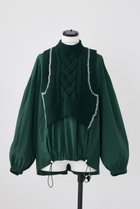 【ナゴンスタンス/nagonstans】の【10/2 12:00販売開始】PE Taffeta Knit Combi PO/プルオーバー Kale|ID: prp329100004158417 ipo3291000000028684347