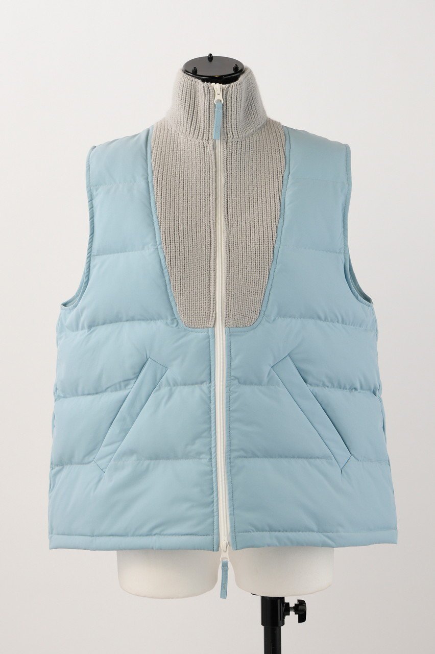 【ナゴンスタンス/nagonstans】の【10/2 12:00販売開始】Water Repellentストレッチ Zip VEST/ベスト インテリア・キッズ・メンズ・レディースファッション・服の通販 founy(ファニー) 　ファッション　Fashion　レディースファッション　WOMEN　アウター　Coat Outerwear　ジャケット　Jackets　ジャケット　Jacket　ストレッチ　Stretch　ドッキング　Docking　フィット　Fit　ベスト　Vest　NEW・新作・新着・新入荷　New Arrivals　Water|ID: prp329100004158419 ipo3291000000028684354