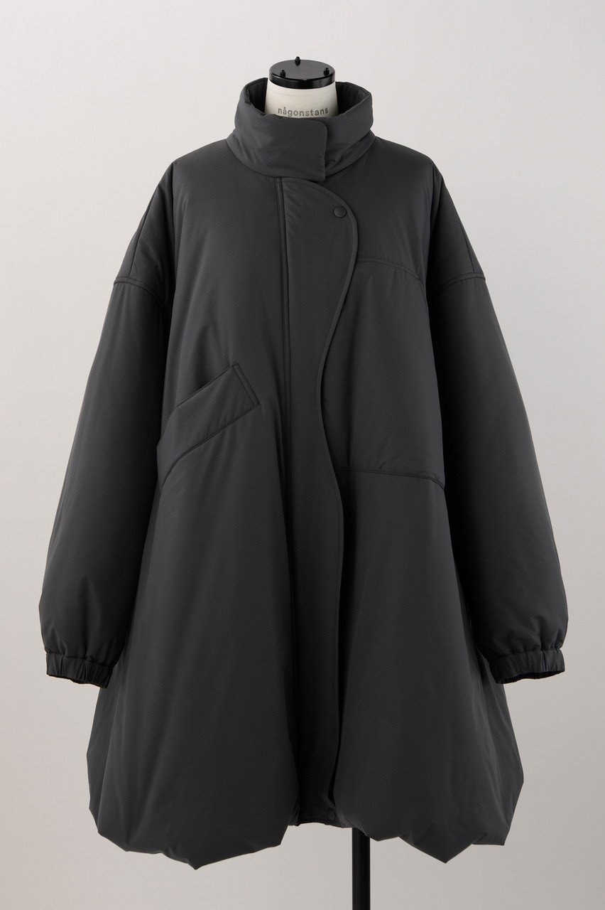 【ナゴンスタンス/nagonstans】のWater Repellentストレッチ Padded Coat/コート インテリア・キッズ・メンズ・レディースファッション・服の通販 founy(ファニー) 　ファッション　Fashion　レディースファッション　Fashion for Women　アウター　Coat / Outerwear Collection　コート・ロングコート・ピーコート　Long Coats, Peacoats & More　ショート　Short, Short Length　スタンド　Stand Collar, Upright Stand　ストレッチ　Stretch, Stretchy Fabric　バルーン　Balloon, Balloon Silhouette　エレガント 上品　Elegant　Cement|ID: prp329100004158420 ipo3291000000032946549
