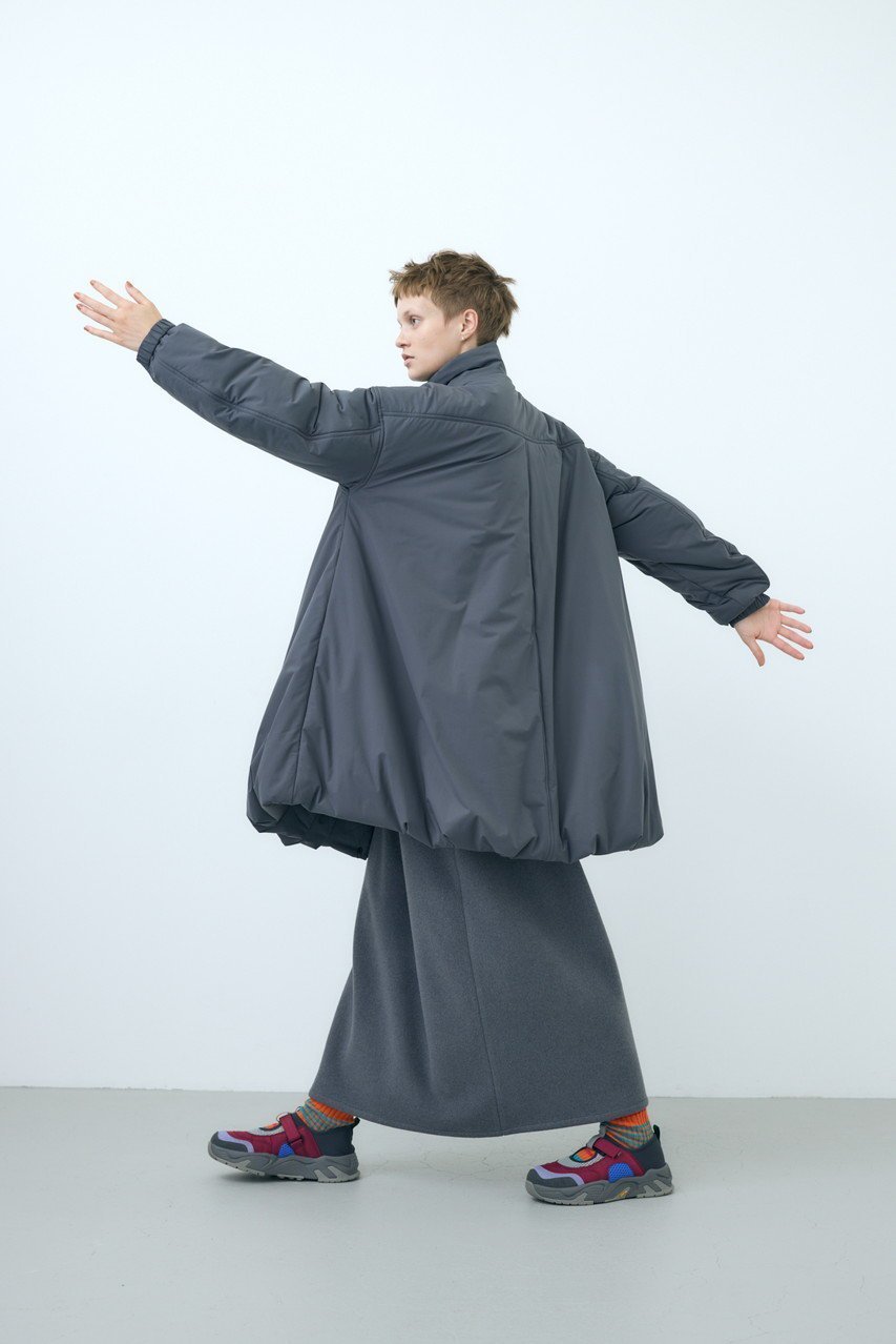 【ナゴンスタンス/nagonstans】のWater Repellentストレッチ Padded Coat/コート 人気、トレンドファッション・服の通販 founy(ファニー) 　ファッション　Fashion　レディースファッション　Fashion for Women　アウター　Coat / Outerwear Collection　コート・ロングコート・ピーコート　Long Coats, Peacoats & More　ショート　Short, Short Length　スタンド　Stand Collar, Upright Stand　ストレッチ　Stretch, Stretchy Fabric　バルーン　Balloon, Balloon Silhouette　エレガント 上品　Elegant　other-7|ID: prp329100004158420 ipo3291000000032946587