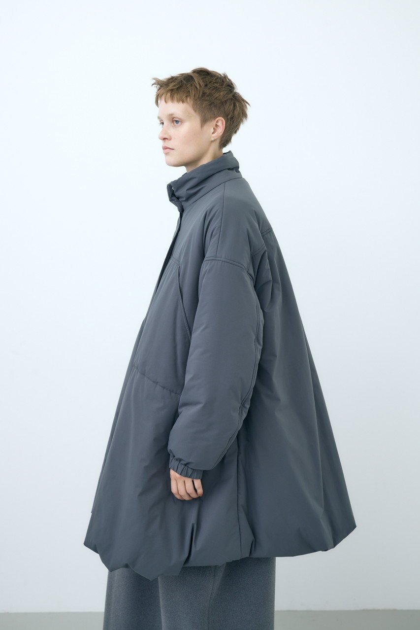 【ナゴンスタンス/nagonstans】のWater Repellentストレッチ Padded Coat/コート 人気、トレンドファッション・服の通販 founy(ファニー) 　ファッション　Fashion　レディースファッション　Fashion for Women　アウター　Coat / Outerwear Collection　コート・ロングコート・ピーコート　Long Coats, Peacoats & More　ショート　Short, Short Length　スタンド　Stand Collar, Upright Stand　ストレッチ　Stretch, Stretchy Fabric　バルーン　Balloon, Balloon Silhouette　エレガント 上品　Elegant　other-8|ID: prp329100004158420 ipo3291000000032946595