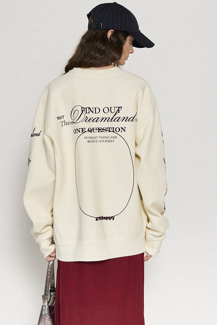 【メゾンスペシャル/MAISON SPECIAL】のOversize Sweatshirt/オーバーサイズスウェット 人気、トレンドファッション・服の通販 founy(ファニー) 　ファッション　Fashion　レディースファッション　Fashion for Women　トップス・カットソー　Cut & Sew Tops　シャツ・ブラウス・オフィスカジュアル　Elegant Blouses & Button-Ups　レディースパーカー・カジュアルフーディー　Casual Hoodies & Sweatshirts　ロングTシャツ・Tシャツ　Longline T-Shirts & Tees　スウェット・クルーネックトップス　Sweatshirts & Crewnecks / Relaxed Fit Sweat Tops　カットソー・ベーシックTシャツ　Cut-and-Sewn Tops / Stretch Tees & Basics　カットソー　Cut and Sewn Top　グラフィック　Graphic, Graphic Design　ショート　Short, Short Length　フレア　Flare, Flared　プリント　Print, Printed Pattern　ロング　Long, Long-Length　other-7|ID: prp329100004158423 ipo3291000000032895919