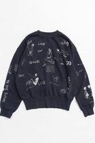 【メゾンスペシャル/MAISON SPECIAL】のVintage Style Drawing Sweatshirt/ヴィンテージドローイングスウェット NVY(ネイビー)|ID:prp329100004158424