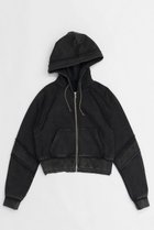 【メゾンスペシャル/MAISON SPECIAL】のCrush Processing Short Length Hoodie/クラッシュドショートパーカー BLK(ブラック)|ID: prp329100004158425 ipo3291000000032895936