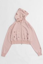 【メゾンスペシャル/MAISON SPECIAL】のMany Heart Cutouts Hoodie/メニーハートパーカー PNK(ピンク)|ID:prp329100004158426