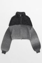 【メゾンスペシャル/MAISON SPECIAL】のLoop Knitting Cardigan/ループカーディガン 人気、トレンドファッション・服の通販 founy(ファニー) ファッション Fashion レディースファッション WOMEN トップス・カットソー Tops/Tshirt ニット Knit Tops カーディガン Cardigans おすすめ Recommend カーディガン Cardigan グラデーション Gradation コンパクト Compact ショルダー Shoulder ショート Short スリーブ Sleeve ドロップ Drop バランス Balance ループ Loop ワイド Wide NEW・新作・新着・新入荷 New Arrivals thumbnail BLK(ブラック)|ID: prp329100004158428 ipo3291000000028684389