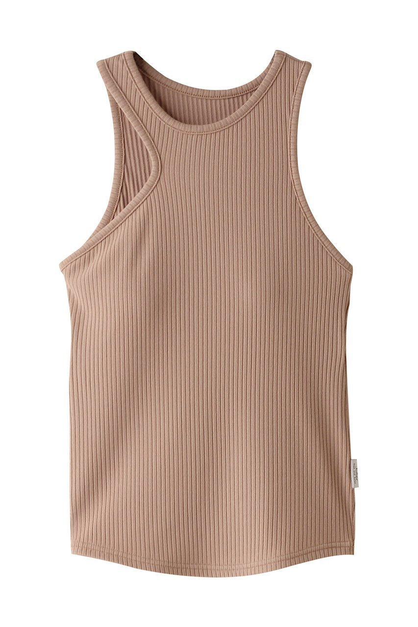 【ジュリエ/Julier】の【定番】リブタンクトップ インテリア・キッズ・メンズ・レディースファッション・服の通販 founy(ファニー) 　ファッション　Fashion　レディースファッション　WOMEN　トップス・カットソー　Tops/Tshirt　スポーツウェア　Sportswear　スポーツ トップス　Sports Tops　アシンメトリー　Asymmetry　スポーツ　Sports　タンク　Tank　フィット　Fit　定番　Standard　ピンク|ID: prp329100004158440 ipo3291000000032363120