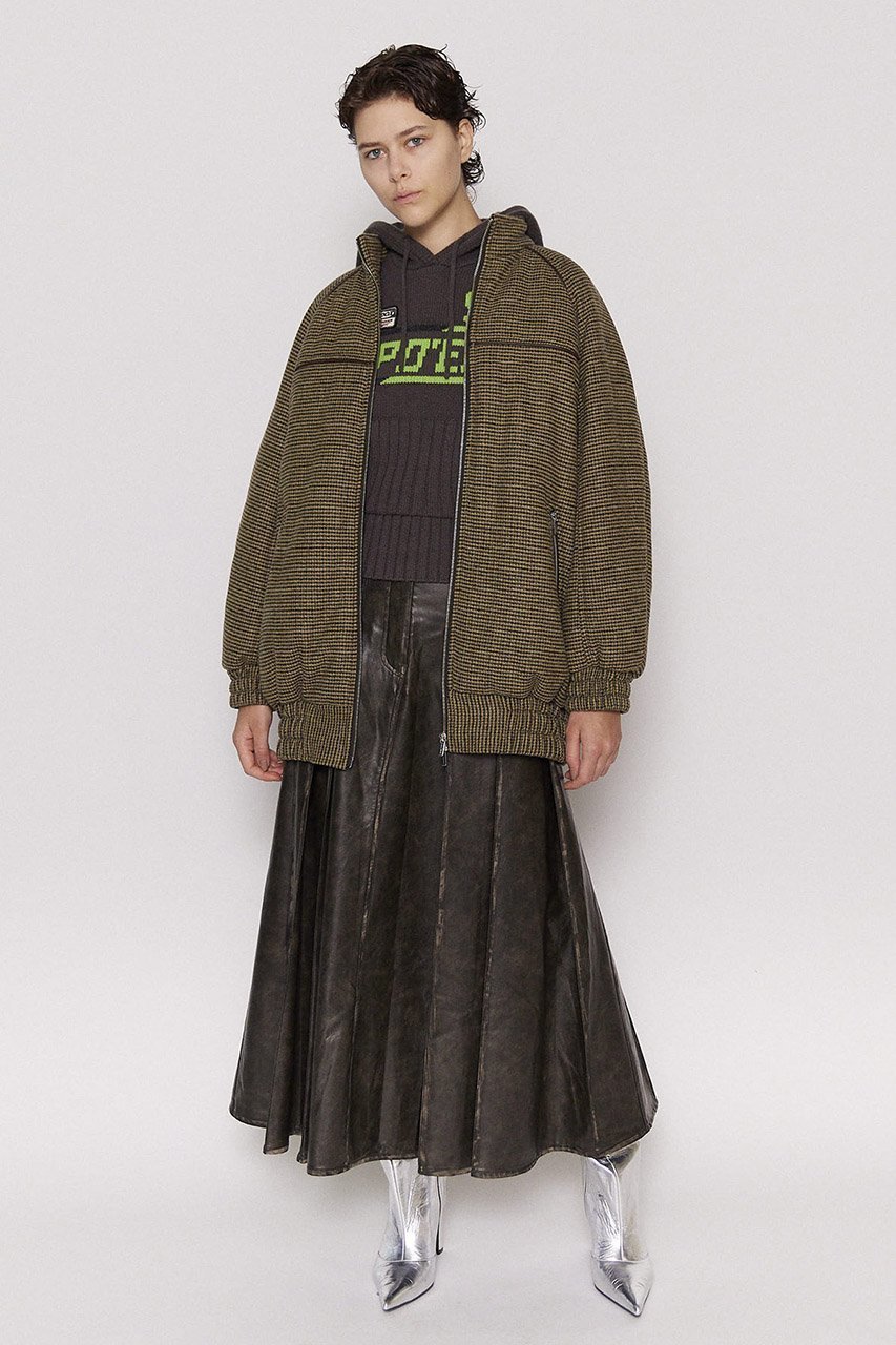 【メゾンスペシャル/MAISON SPECIAL】のTack Pleats faux Leather Long Skirt/タックプリーツフェイクレザーロングスカート 人気、トレンドファッション・服の通販 founy(ファニー) 　ファッション　Fashion　レディースファッション　Fashion for Women　スカート　Skirts　ロングスカート　Long Skirts / Maxi & Midi Skirts　ウォッシュ　Washed Finish　フェイクレザー　Faux Leather, PU Leather　フレア　Flare, Flared　ロング　Long, Long-Length　ヴィンテージ　Vintage Style　other-7|ID: prp329100004158444 ipo3291000000036925608