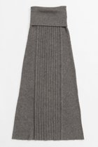 【メゾンスペシャル/MAISON SPECIAL】のKnit Maxi Length Skirt/マキシニットスカート GRY(グレー)|ID:prp329100004158445