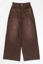 【メゾンスペシャル/MAISON SPECIAL】のCorduroy Baggy Pants/コーデュロイバギーパンツ BRN(ブラウン)|ID:prp329100004158448