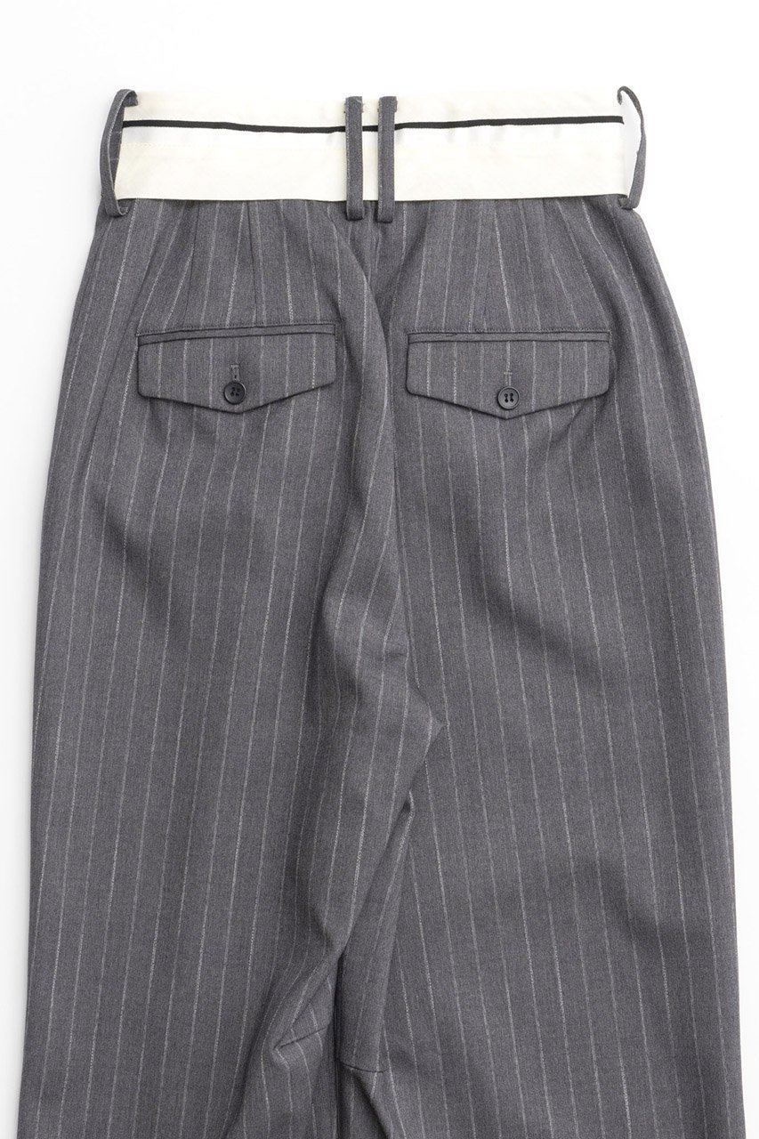【メゾンスペシャル/MAISON SPECIAL】のAsymmetry Cocoon Pants/アシンメトリーコクーンパンツ 人気、トレンドファッション・服の通販 founy(ファニー) 　ファッション　Fashion　レディースファッション　WOMEN　パンツ　Pants　おすすめ　Recommend　アシンメトリー　Asymmetry　クール　Cool　シンプル　Simple　ストライプ　Stripe　ベーシック　Basic　ワイド　Wide　エレガント 上品　Elegant　other-5|ID: prp329100004158449 ipo3291000000031398981